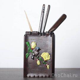 Инструменты, черный сандал, 4 предмета (81116)-