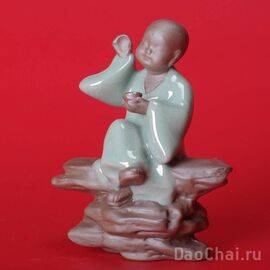 Фигурка "Завариевание в гайвани", (глина, глазурь)-