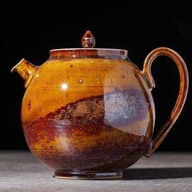 Чайник 185мл, керамика из Цзиндечжэнь (77174)-