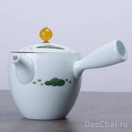 Чайник 170мл "Рыбка", ручная роспись (7726)-