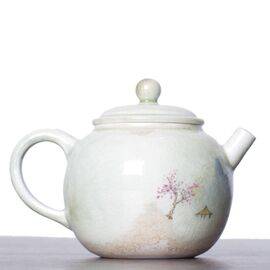 Чайник 160мл, ручная работа и роспись (7752)-