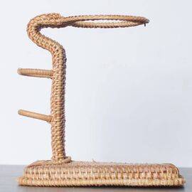 Подставка под сито и инструменты, ротанг, ручная работа (81438)-