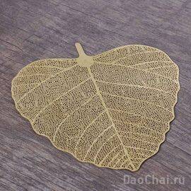 Сито «Лист бодхи», медный сплав (81437)-