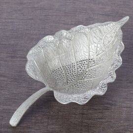 Сито «Лист», олово, ручная работа (81456)-