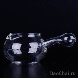 Чахай 200мл "Кюсю" (стекло, боковая ручка)-