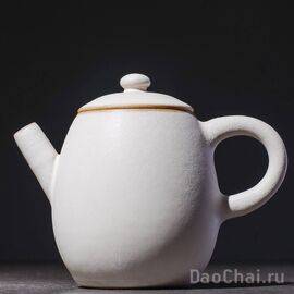 Чайник 145мл, керамика Цзиндэчжэнь, порошковая глазурь (7767)-