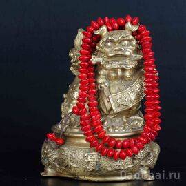 Четки 108 бусин (8мм, фасоль адзуки)-