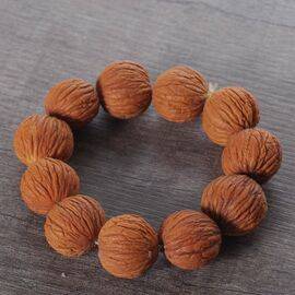 Браслет на запястье 23-24мм, грецкий орех "Голова обезьяны" (99154)-