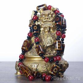 Бусы Дзи  "3 глаза" (99067)-