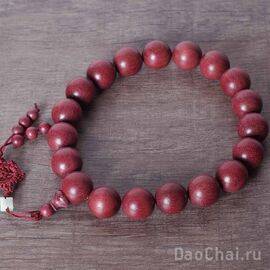 Четки 19 бусин, 20мм, амарант (99101)-