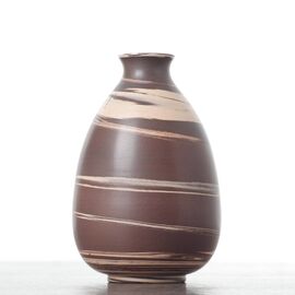 Вазочка 9,3см "Сплетенная глина",  циньчжоуская керамика (94024)-