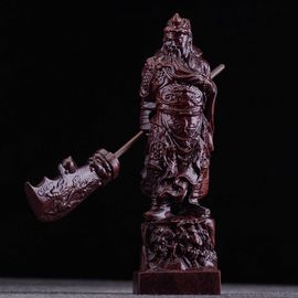 Фигурка "Гуань Юй" 14см, свинцовое дерево (98026)-