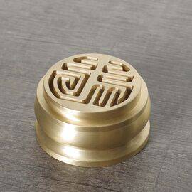 Курильница сянлу "Символ Фу", латунь (950189)-