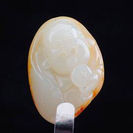 Подвеска "Милэфо", хотаньский нефрит (99178)-