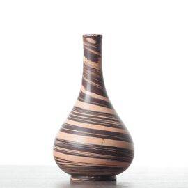 Вазочка 11,2см "Сплетенная глина",  циньчжоуская керамика (94025)-