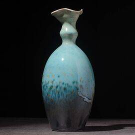 Вазочка 16,5см, фарфор (94010)-