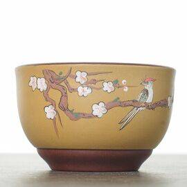 Пиала 155мл "Птица", ручная роспись (52481)-