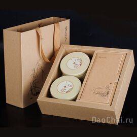 Подарочная коробка "Орхидея", 3 места, бежевый (87145)-