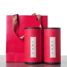 Подарочная упаковка для чая 600мл х 2шт, картон (87270)-