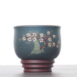 Пиала 150мл "Дерево Сливы Мэй", глина (52738)-