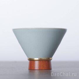 Пиала 50мл, жу яо, дерево (51706)-