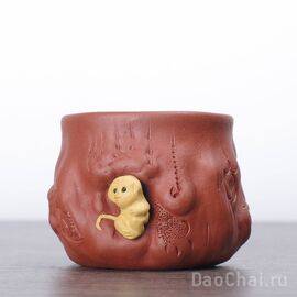 Пиала 120мл, глина, ручная работа (51749)-