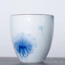 Пиала 75мл "Одуванчик", ручная роспись (51783)-