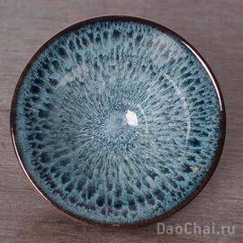 Пиала 50мл  "Цветок хризантемы", обливная глина (51822)-