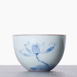 Пиала 60мл "Лотос", ручная роспись (51884)-