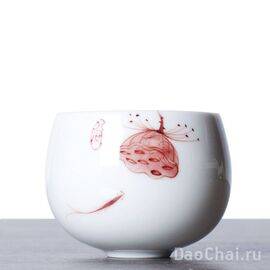Пиала 70мл «Коробочка лотоса», фарфор (51932)-