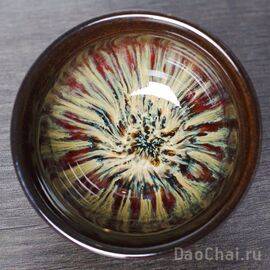Пиала 105мл, обливная керамика (51958)-