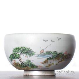 Пиала 110мл, жу яо, серебрение (51953)-