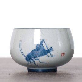 Пиала 110мл «Сверчок», ручная роспись (52095)-