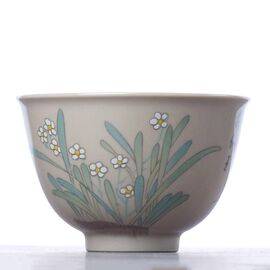 Пиала 95мл "Цветы", керамика (52950)-