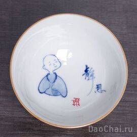 Пиалы 70мл «Безмятежность мыслей», ручная роспись (55880)-