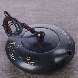 Чайник 210мл "Бамбук", цзяньшуйская керамика (790211)-