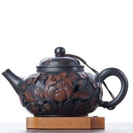 Чайник 215мл "Лотосовый пруд", цзяньшуйская керамика (790218)-