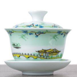 Гайвань 200мл "Омут черного дракона", ручная роспись (500293)-