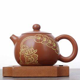 Чайник 115мл "Жаба", циньчжоуская керамика (78249)-
