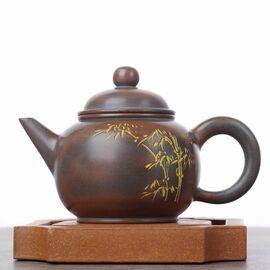 Чайник 105мл "Бамбук", циньчжоуская керамика (78253)-