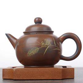 Чайник 110мл "Колос тростника", циньчжоуская керамика (78257)-