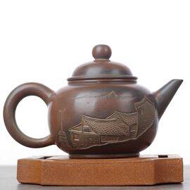 Чайник 110мл "Сыхэюань", циньчжоуская керамика (78271)-