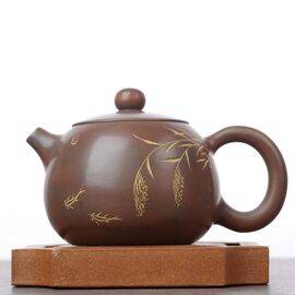 Чайник 125мл "Колос тростника", циньчжоуская керамика (78282)-