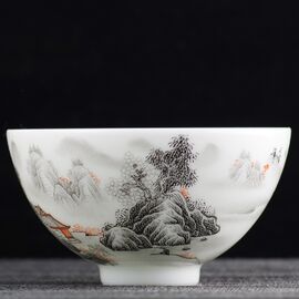 Пиала 160мл "Беседка", техника Мохуа (401230)-