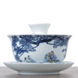 Гайвань 165мл "Сосновая роща", шелкография (500294)-