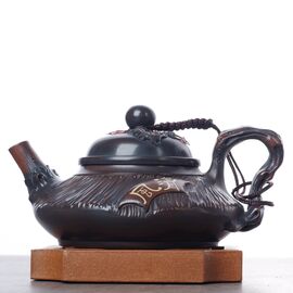 Чайник 155мл "Гунчунь - цветущая слива", цзяньшуйская керамика (790259)-