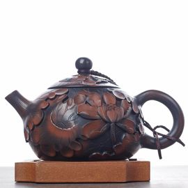 Чайник 220мл "Лотосовый пруд", цзяньшуйская керамика (790119)-
