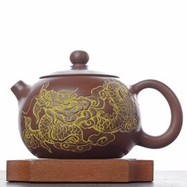 Чайник 215мл "Дракон", циньчжоуская керамика (78353)-