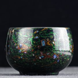 Пиала 155мл "Кожа носорога", лаковая роспись, фарфор байцы (53262)-