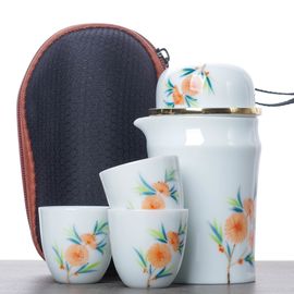 Офисно-походный набор “Цветы”, фарфор (7524)-